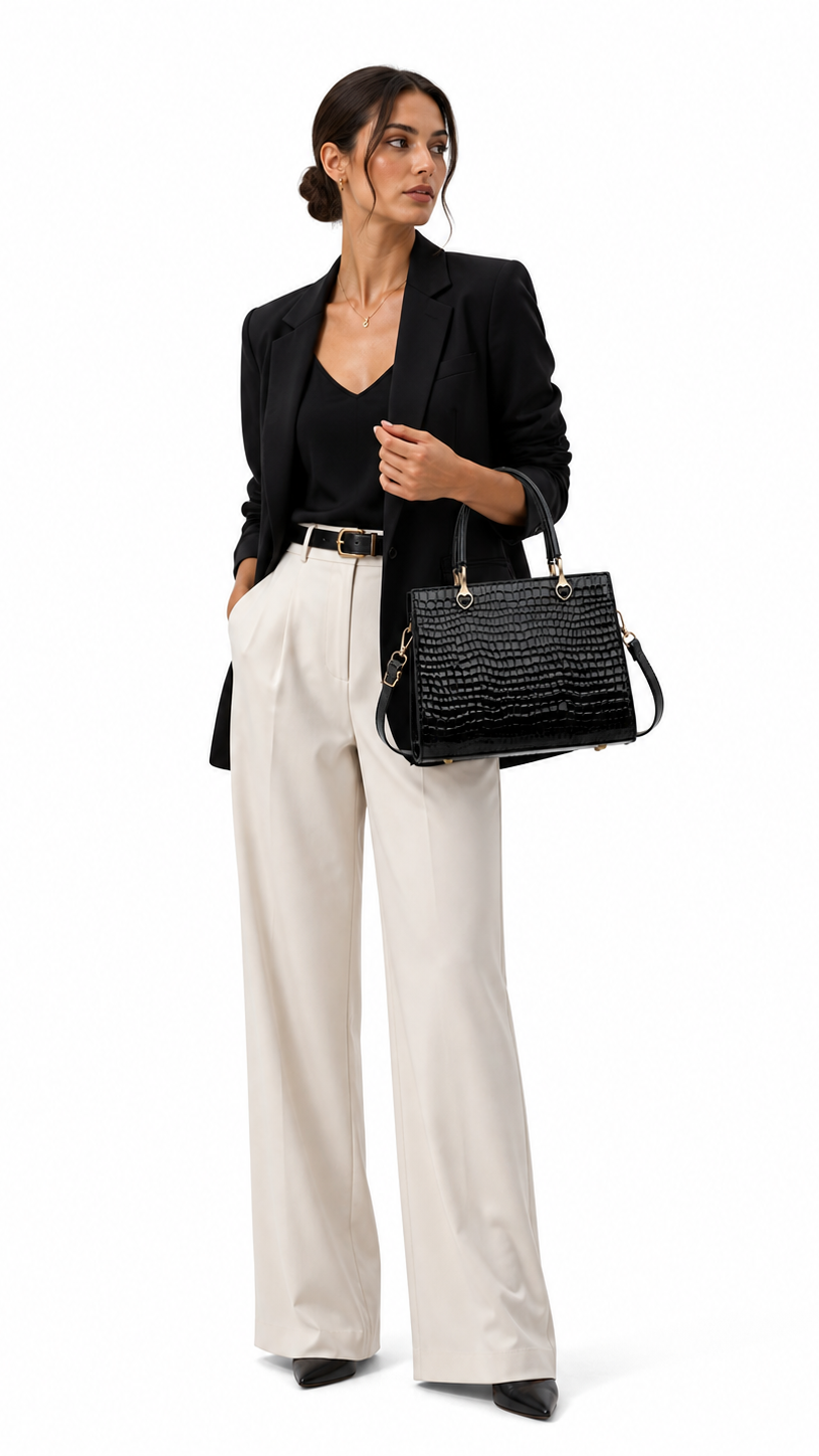 Veloura Croc Bag