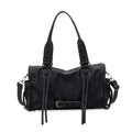 VELORA Vintage Buckle Shoulder Bag