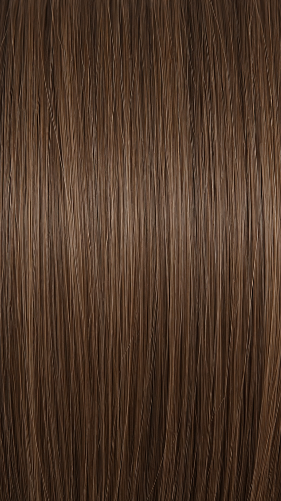 24" Straight Ponytail Extension – Chestnut Brown
