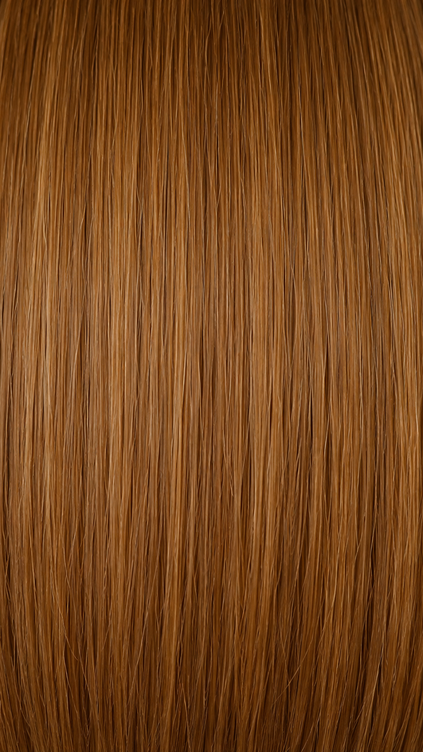 24" Straight Ponytail Extension – Copper Ginger