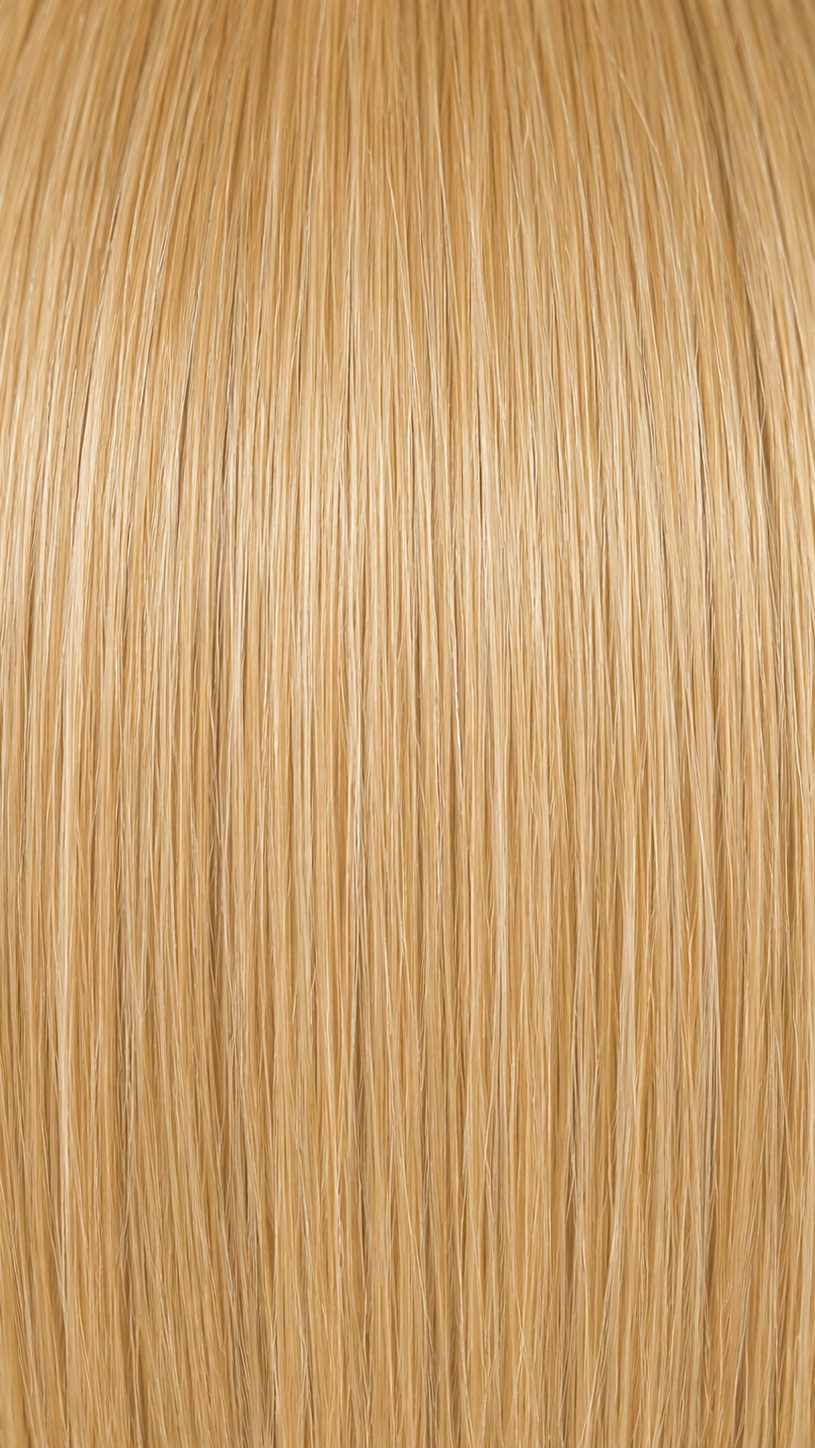 24" Straight Ponytail Extension – Platinum Blonde