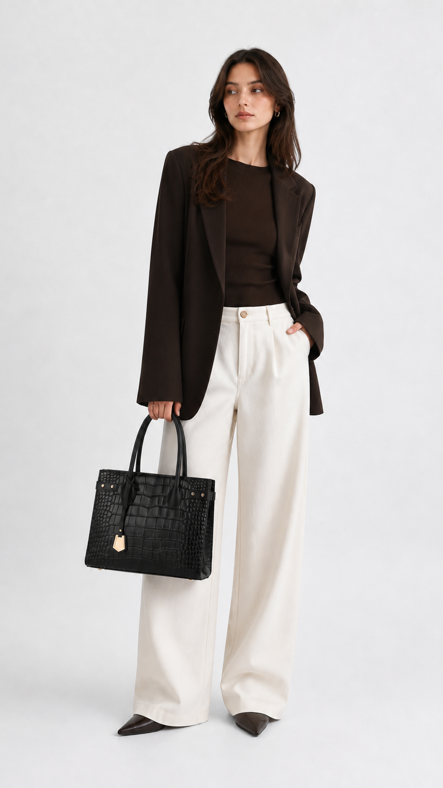 Luna Croc Tote
