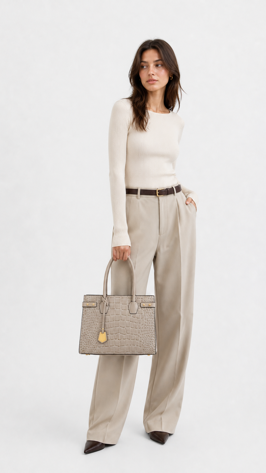 Luna Croc Tote