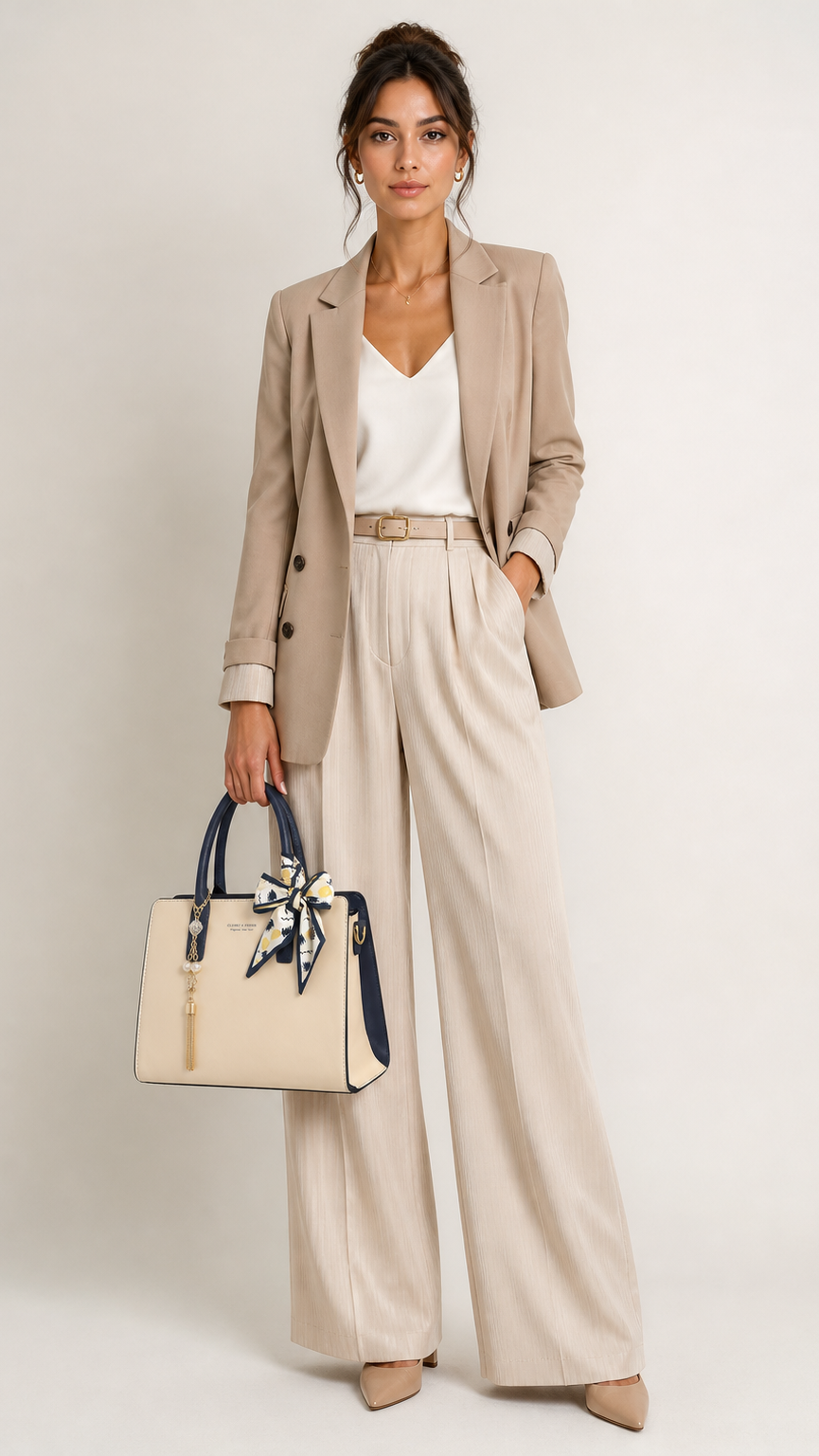 Éloane Leather Tote