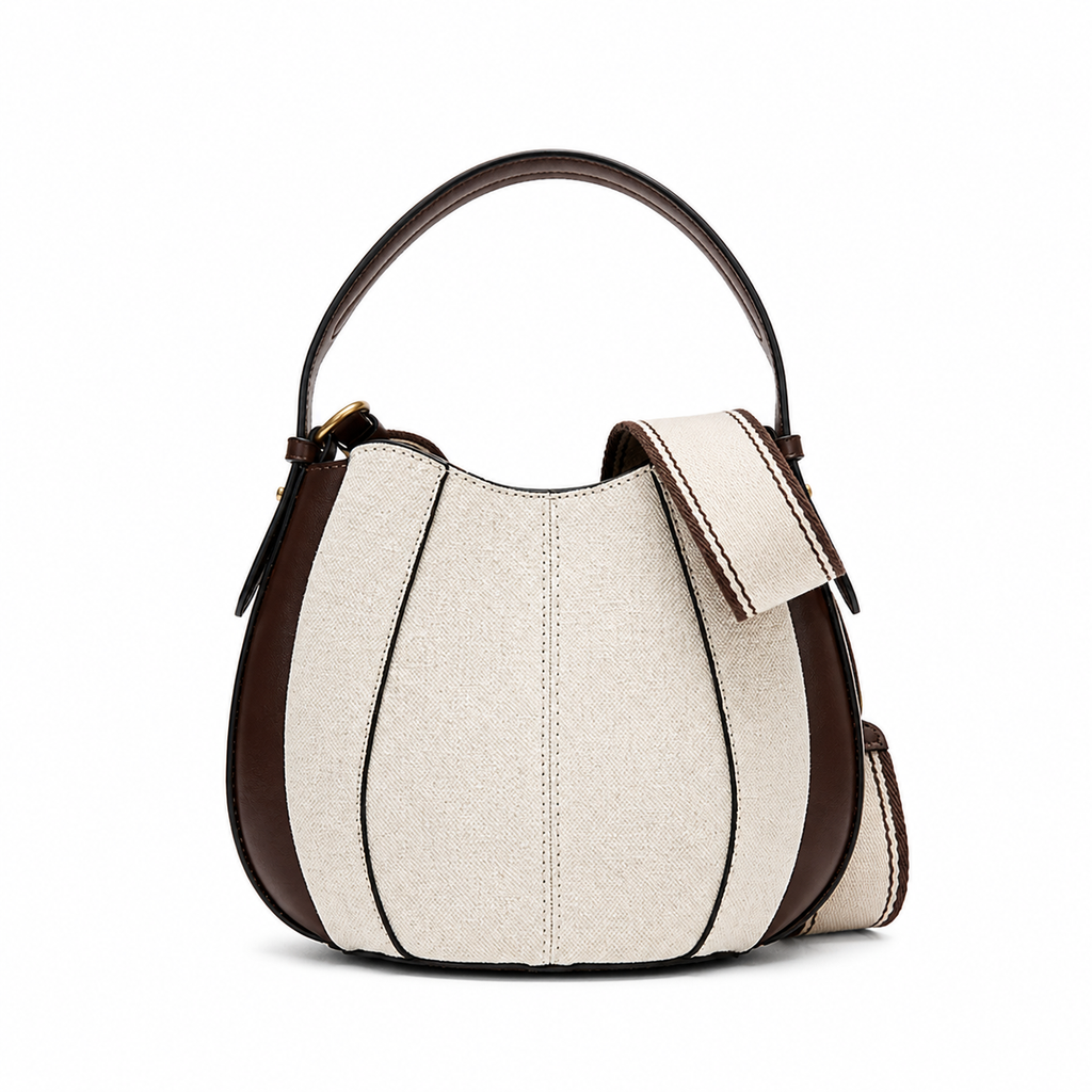 Velmora Canvas Bucket Bag